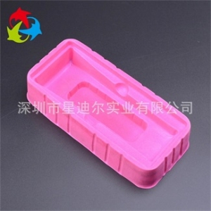 紅色植絨吸塑盒