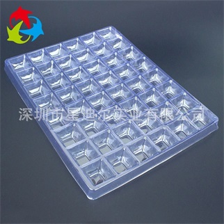 透明電子零件吸塑托盤